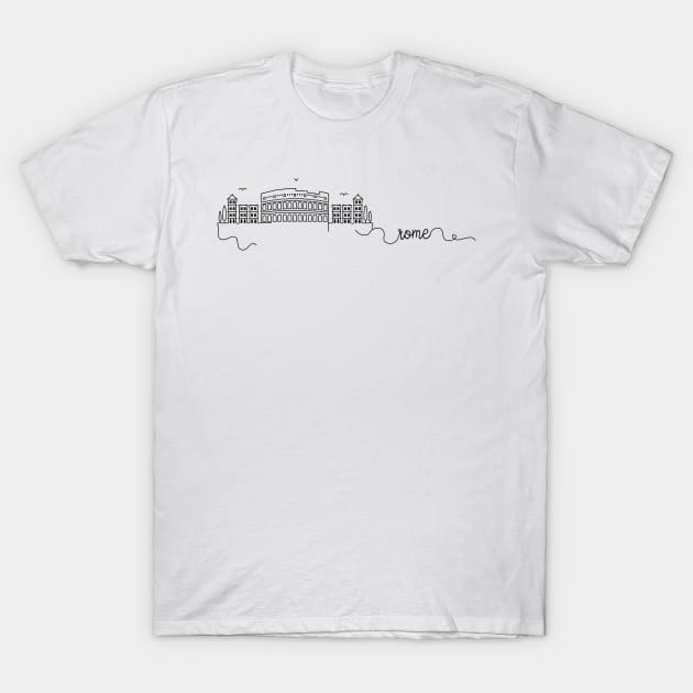 Rome City Signature T-Shirt by kursatunsal